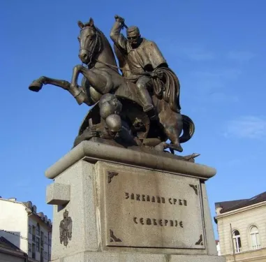Monument to King Peter I Karađorđević in Bijeljina