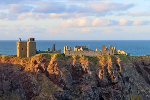 Zřícenina hradu Dunnottar