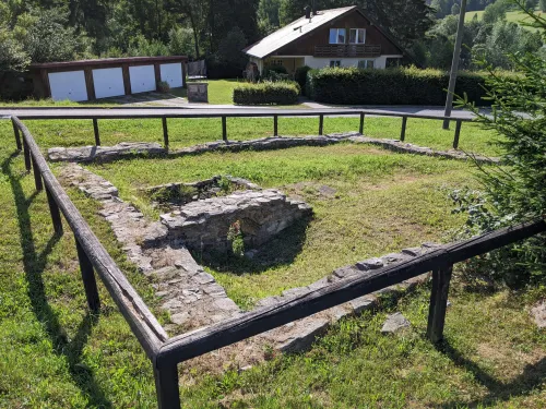 Středověká úpravna zlatých rud v Kašperských Horách