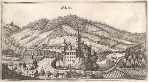 Ruine du château de Gleiß