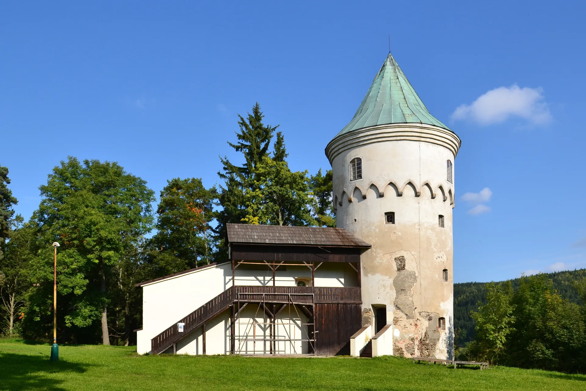Zřícenina hradu Freudenstein