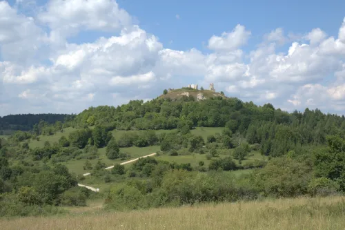 Zřícenina hradu Hohenburg