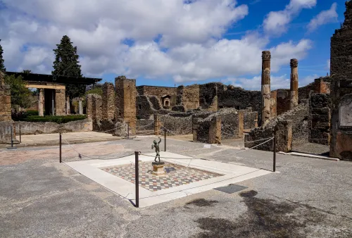 Casa del Fauno en Pompeya