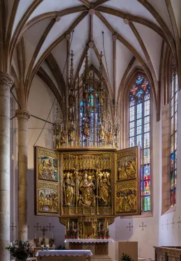 Mariánský oltář v Hallstattu