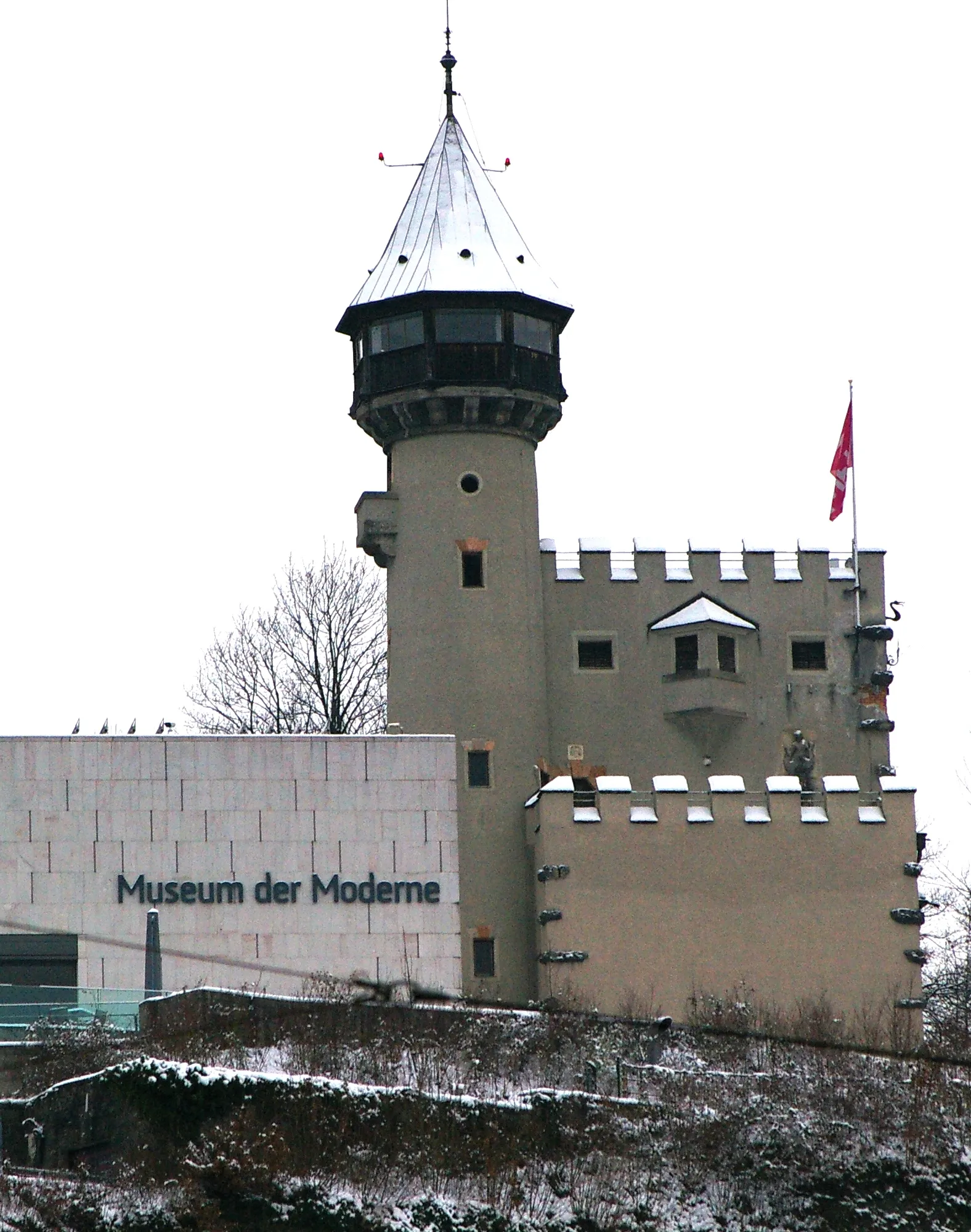Vodárenská věž na Mönchsbergu