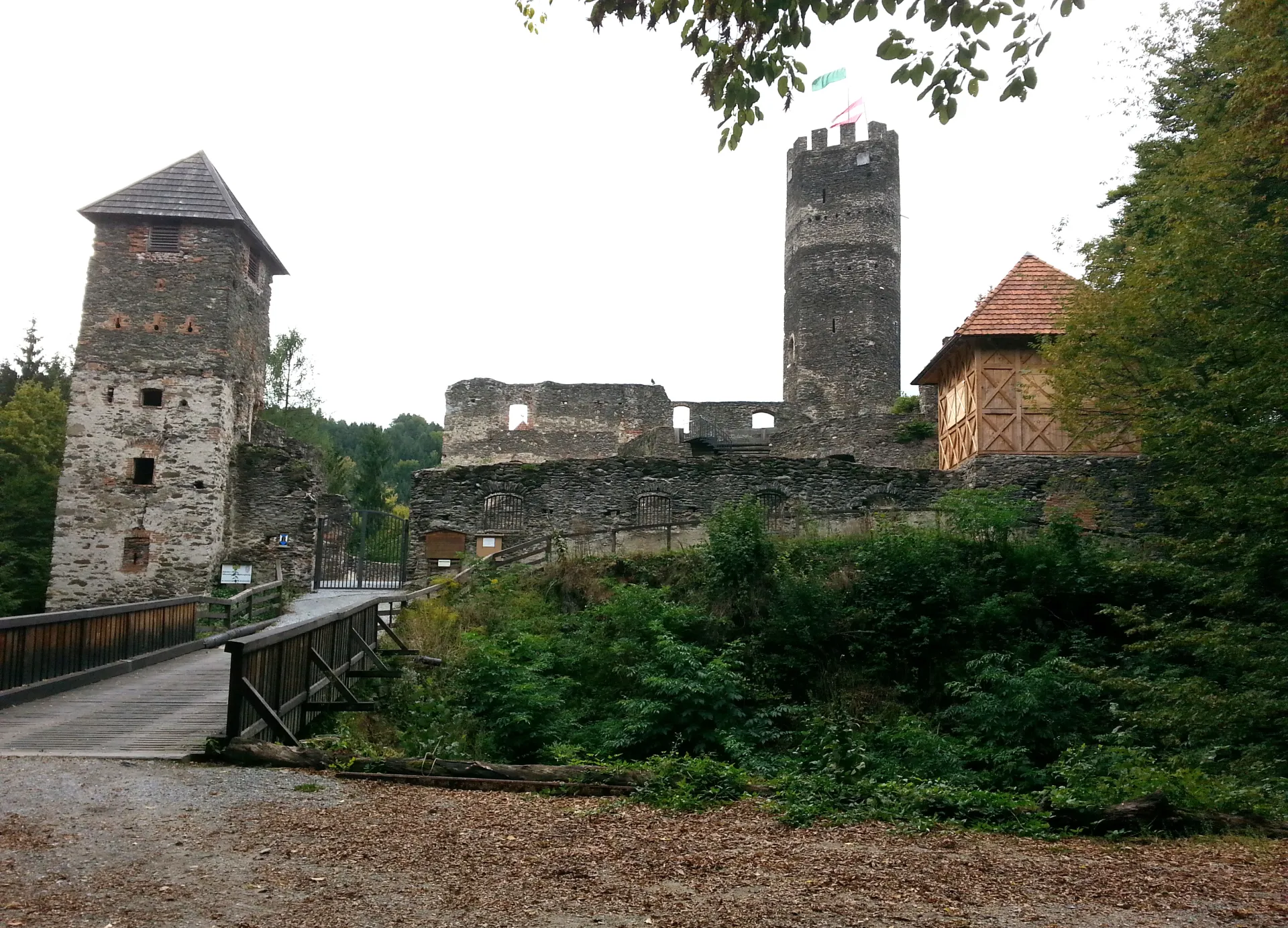 Zřícenina hradu Krems