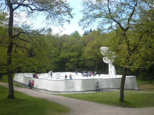 Jardin d'émail v muzeu Kröller-Müller