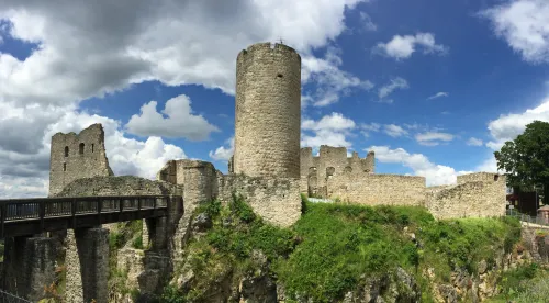 Zřícenina hradu Wolfstein