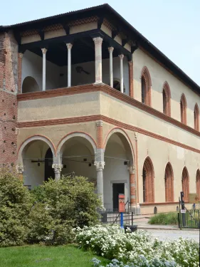 Pinacoteca hradu Castello Sforzesco