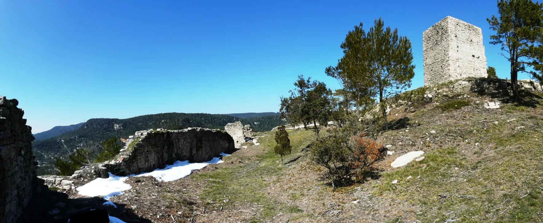 Albiol Castle Ruins