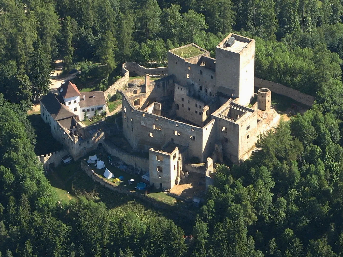 Zřícenina hradu Landštejn