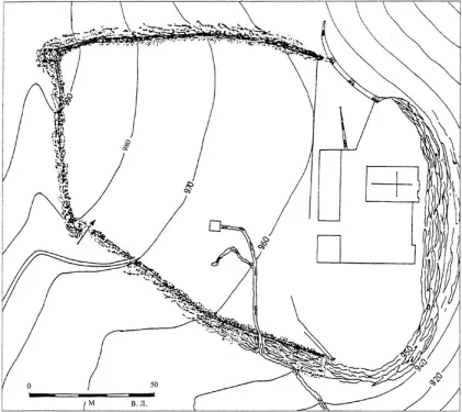Archäologische Fundstätte Kale bei Zrze