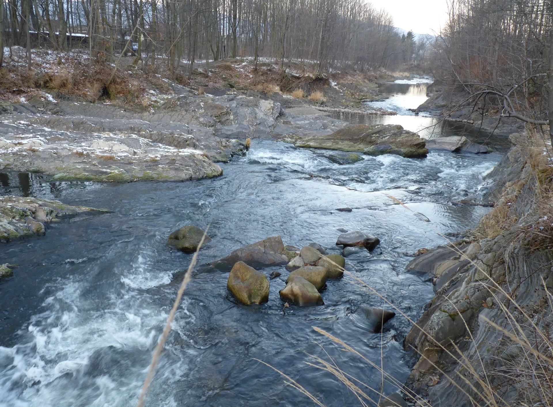 Naturdenkmal Flussbett der Ostravice