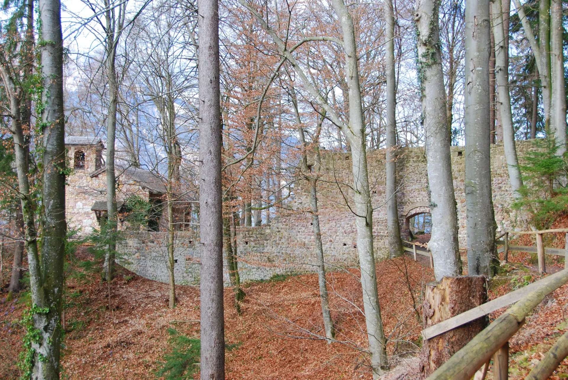 Zřícenina hradu Rottenburg