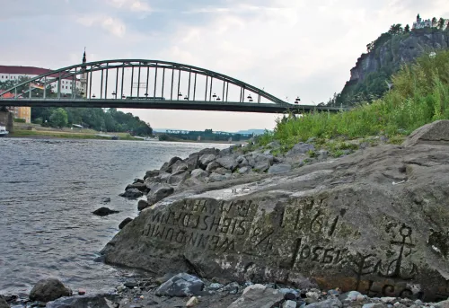 Hladový kámen v Děčíně