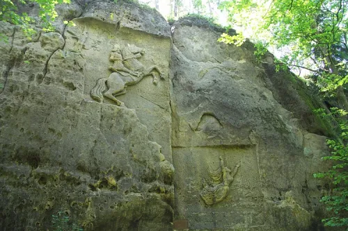 Roca de la muerte en Kunratice