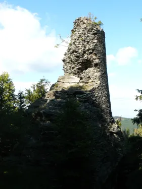 Zřícenina hradu Koberštejn