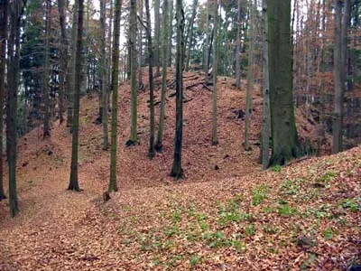 Zřícenina hradu Pěčín