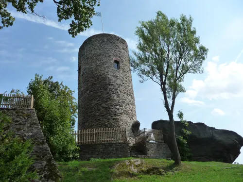 Zřícenina hradu Treffelstein
