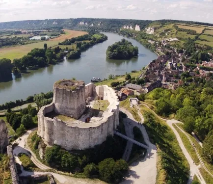 Zřícenina hradu Château-Gaillard