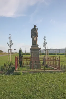 Socha svatého Jana Nepomuckého v Těchlovicích