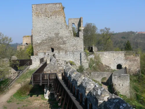 Zřícenina hradu Cornštejn