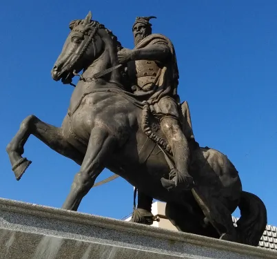 Plaza Skanderbeg en Pristina