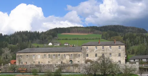 Zámek Ehrenfels v Bad St. Leonhard
