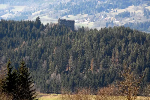 Zřícenina hradu Hardegg