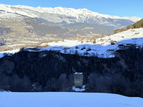Ruins of Castelberg Castle