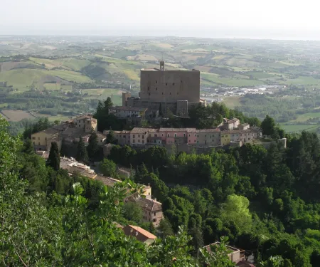Tvrz Malatesta v Montefiore Conca