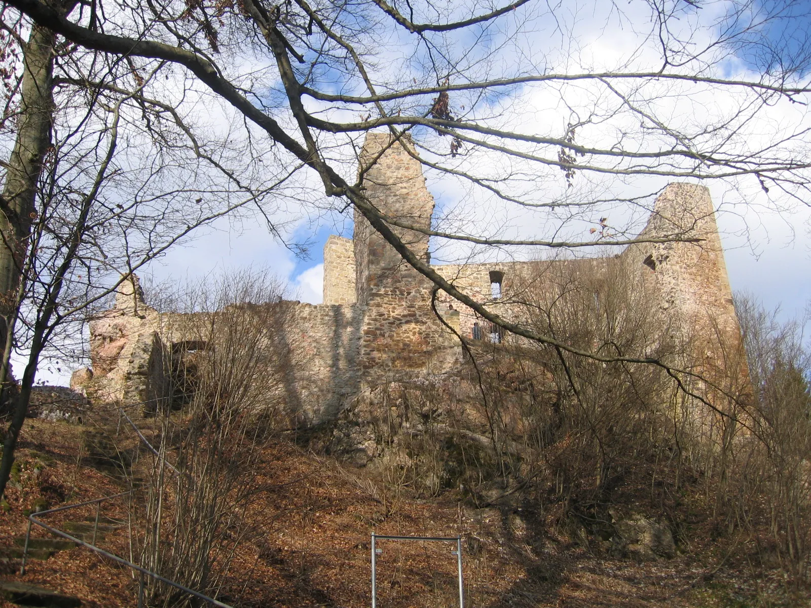 Zřícenina hradu Schwärzenberg
