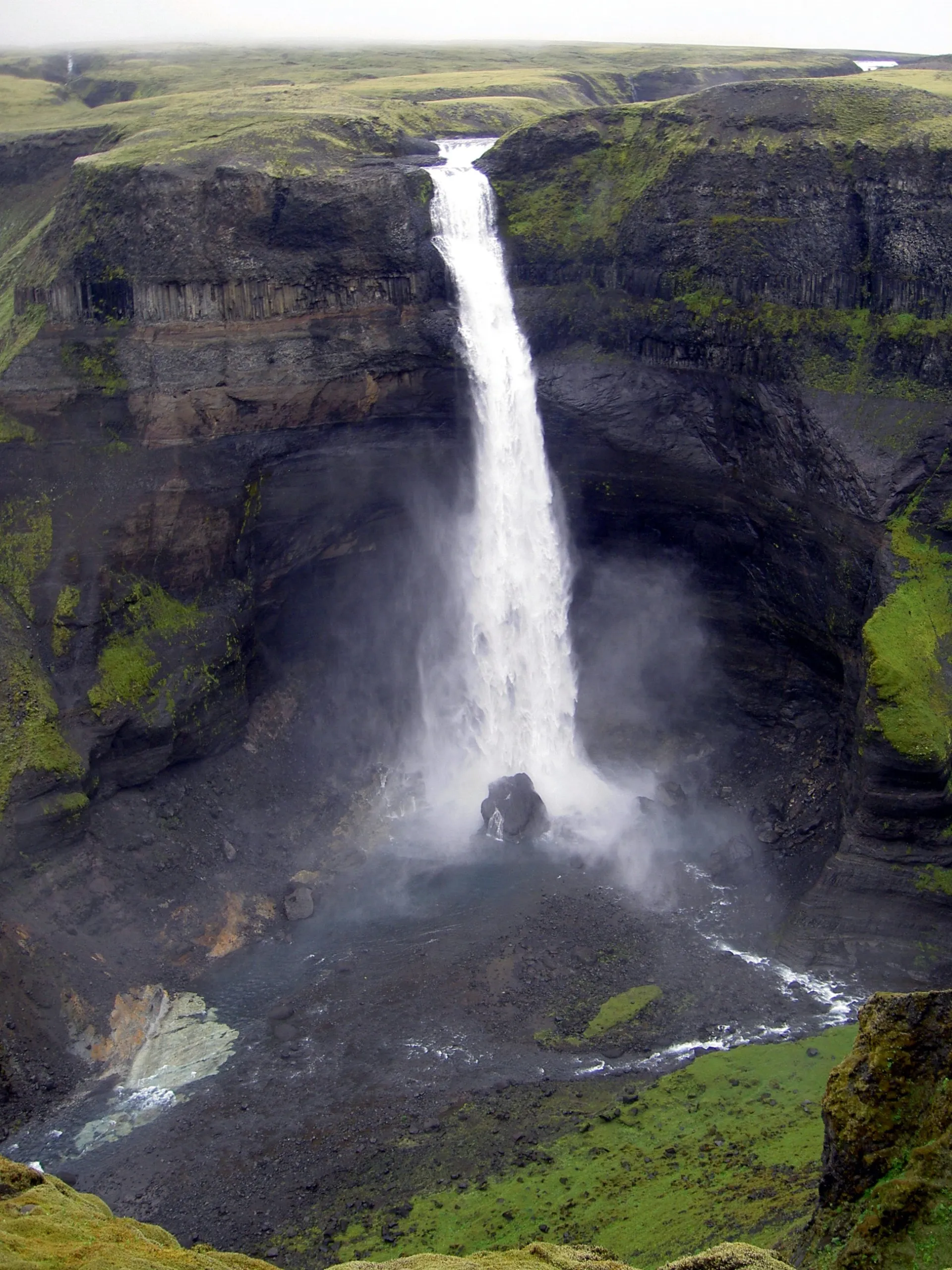 Wasserfall Háifoss