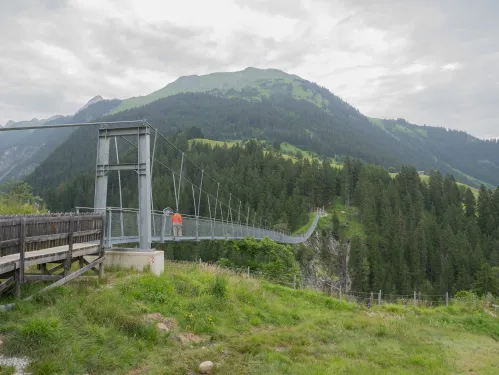 Holzgau Suspension Bridge